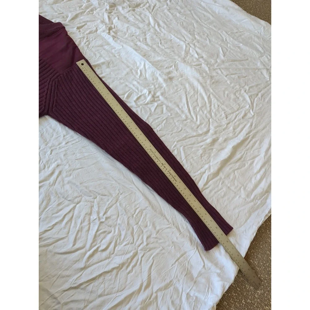 LL Bean Commando Henley Merino Wool Burgundy Red Sz XLT Fits‎ Lg Tall Pullover